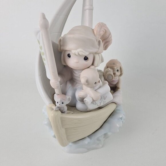 Precious Moments This Land Is Our Land 527386 Commemorative Figurine Vintage - Picture 7 of 13